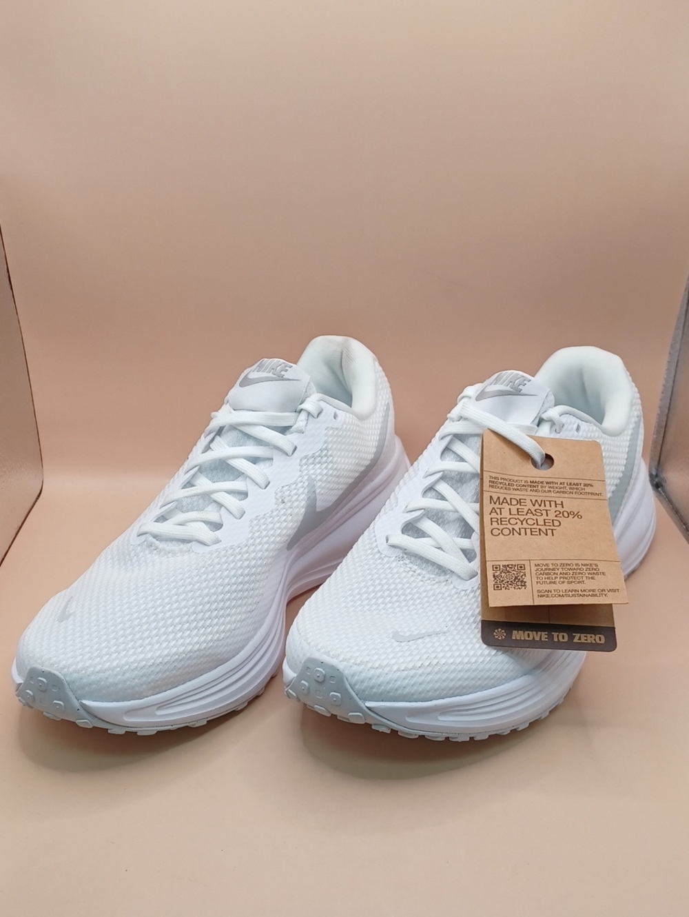 Pre-Owned Nike Revolution 8 Sneaker-White Women Size 10 US HJ8485101